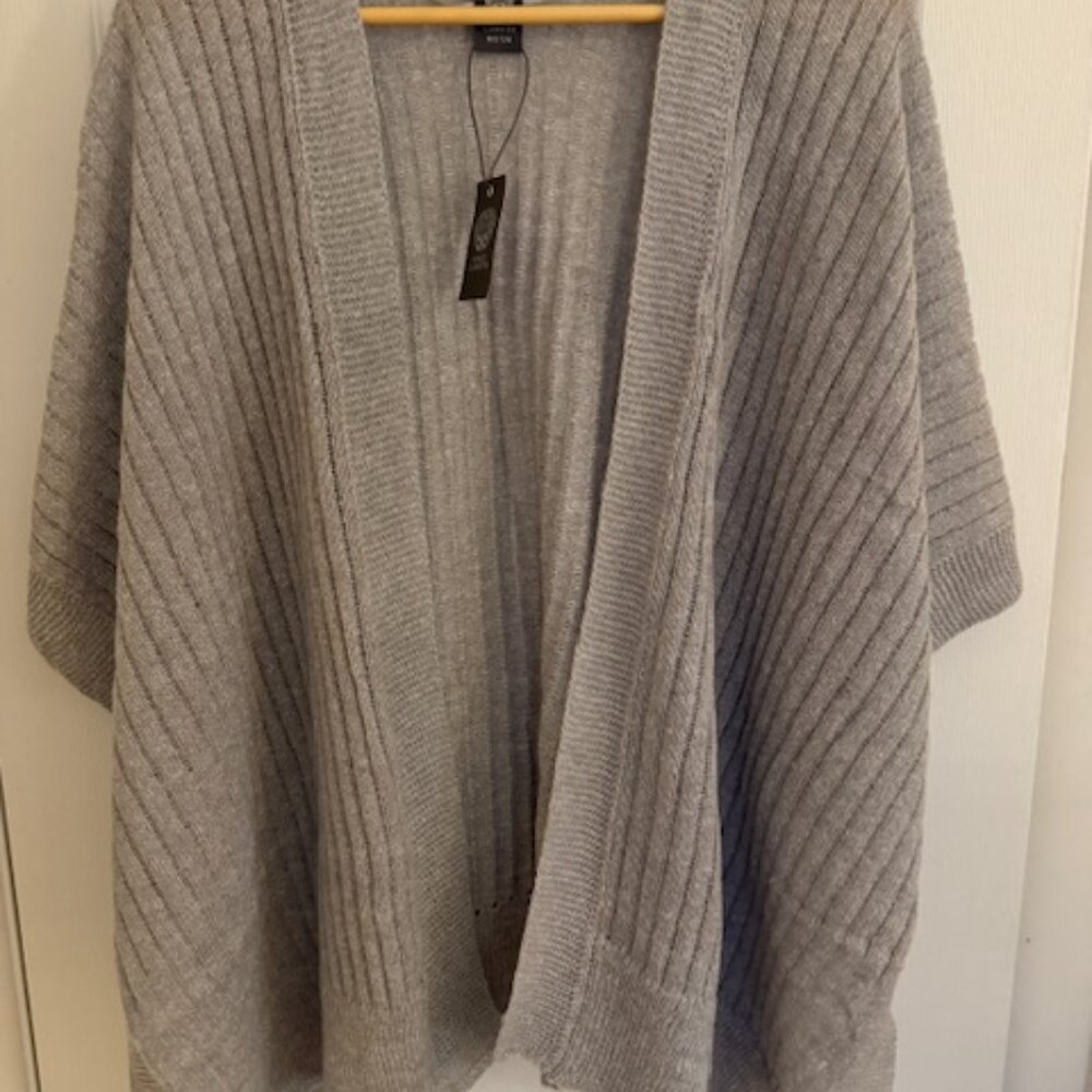 VINCE CAMUTO SWEATER OPEN SHAWL